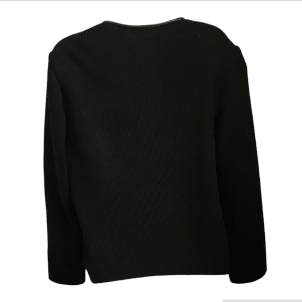 Nordstrom Lamb Leather Front Zip Jacket - Picture 6 of 6